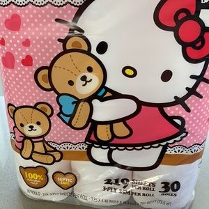 💕 Hello Kitty Toilet Paper 🎀